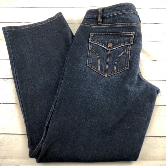 LOFT Jeans Slim Boot Sz 14 (Item #112) - Picture 6 of 7